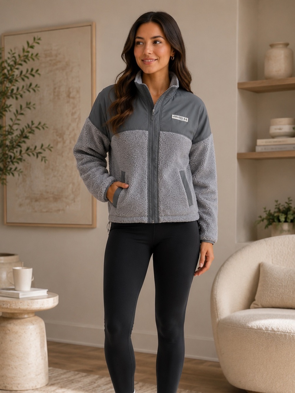 Women's Under Armour Sherpa Jacket - Size XS